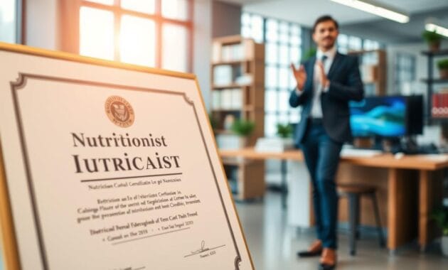 nutritionist certification