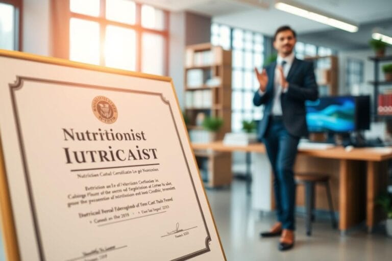 nutritionist certification