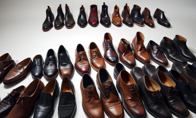 Business Casual Footwear Selection